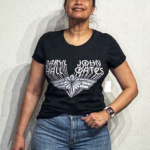 Odd People Black Graphic T-Shirt Sz S NWT - Picture 1 of 13